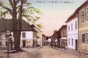 Hartmanice damals...