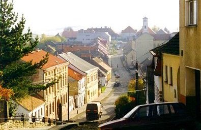 Pohled na m�ste�ko od kostela