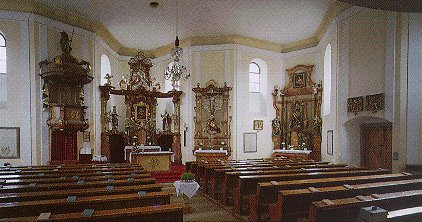 Interieur der Kirche